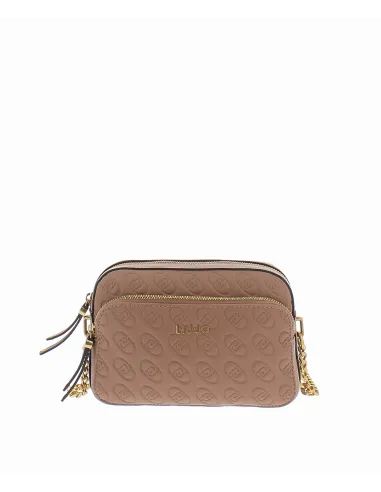 Liu Jo cross-body bag with outside pocket, brown