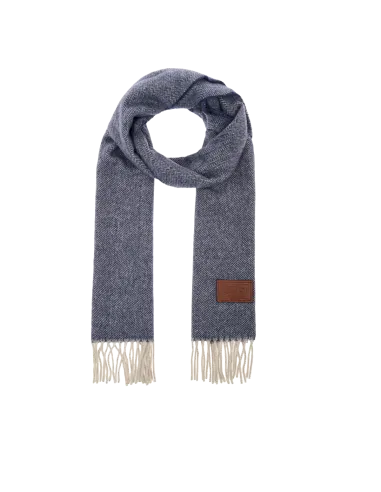 The Bridge scarf, blue