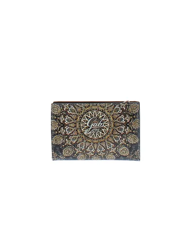 Gabs Gmoney14 women's wallet in printed leather, rosone