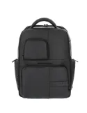 Piquadro 15.6" Laptop-Rucksack aus wasserdichtem Stoff, schwarz