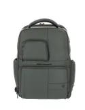 Piquadro 15.6" Laptop-Rucksack aus wasserdichtem Stoff, grün