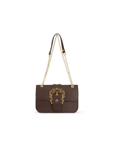 Borsa a spalla Braccialini Baroque, marrone