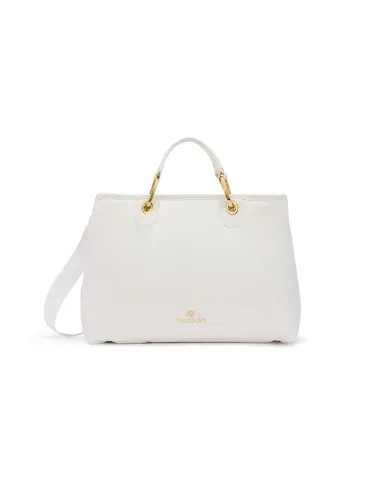 Braccialini Beth Puffy women's handbag, white