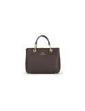 Braccialini Beth small handbag, dark brown