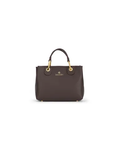 Braccialini Beth small handbag, dark brown