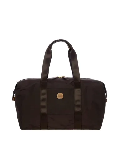 Brics X-Collection Folding duffel bag, dark brown