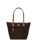 Medium Shopping bag X-Collection, dark brown