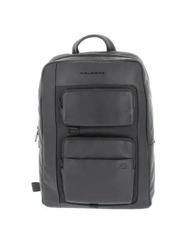 Piquadro Liko 14 Laptop-Rucksack, schwarz