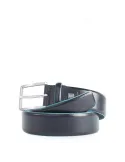 Piquadro leather belt blue CU5258B2