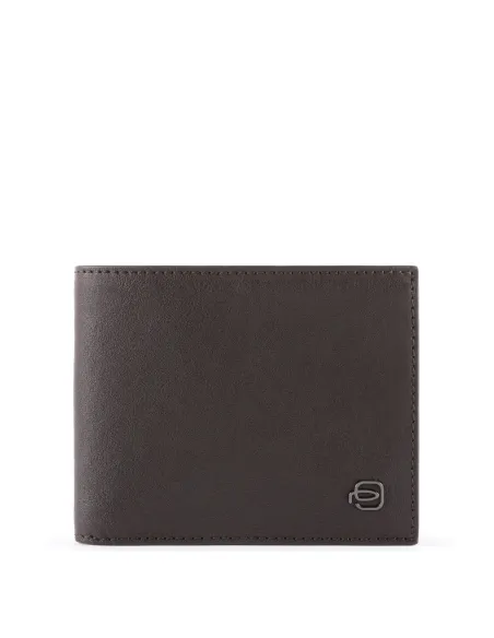 Pochette uomo sottile con manico - in pelle - Black Square - Piquadro