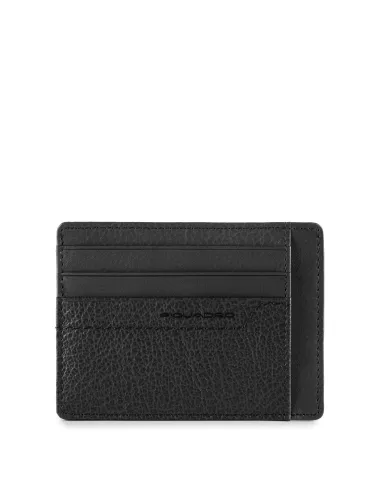 Piquadro Pan Pocket credit card pouch black