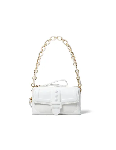 Braccialini Shoulder bag with chain strap white